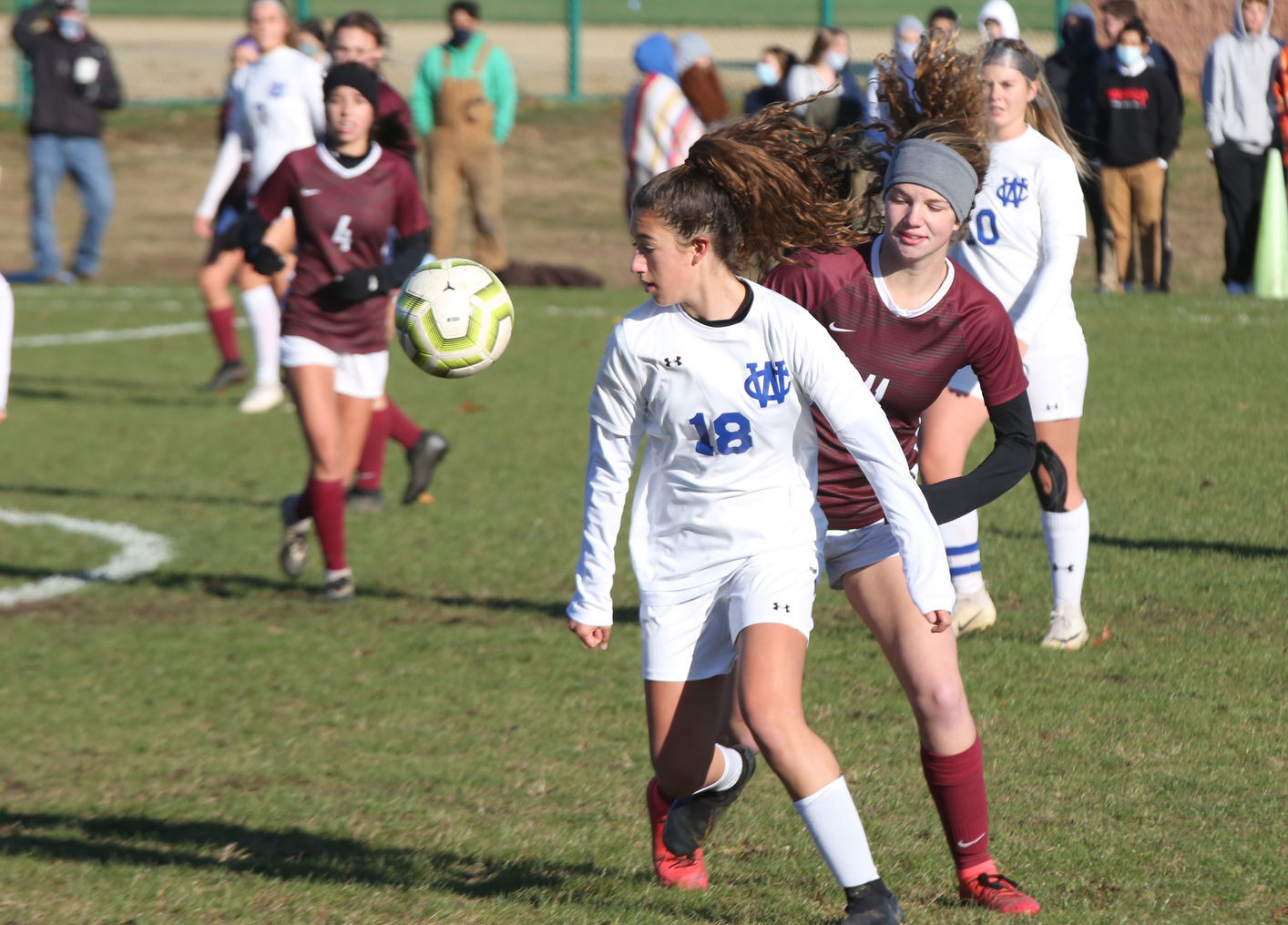 Wildwood Caholic Cedar Creek girls soccer